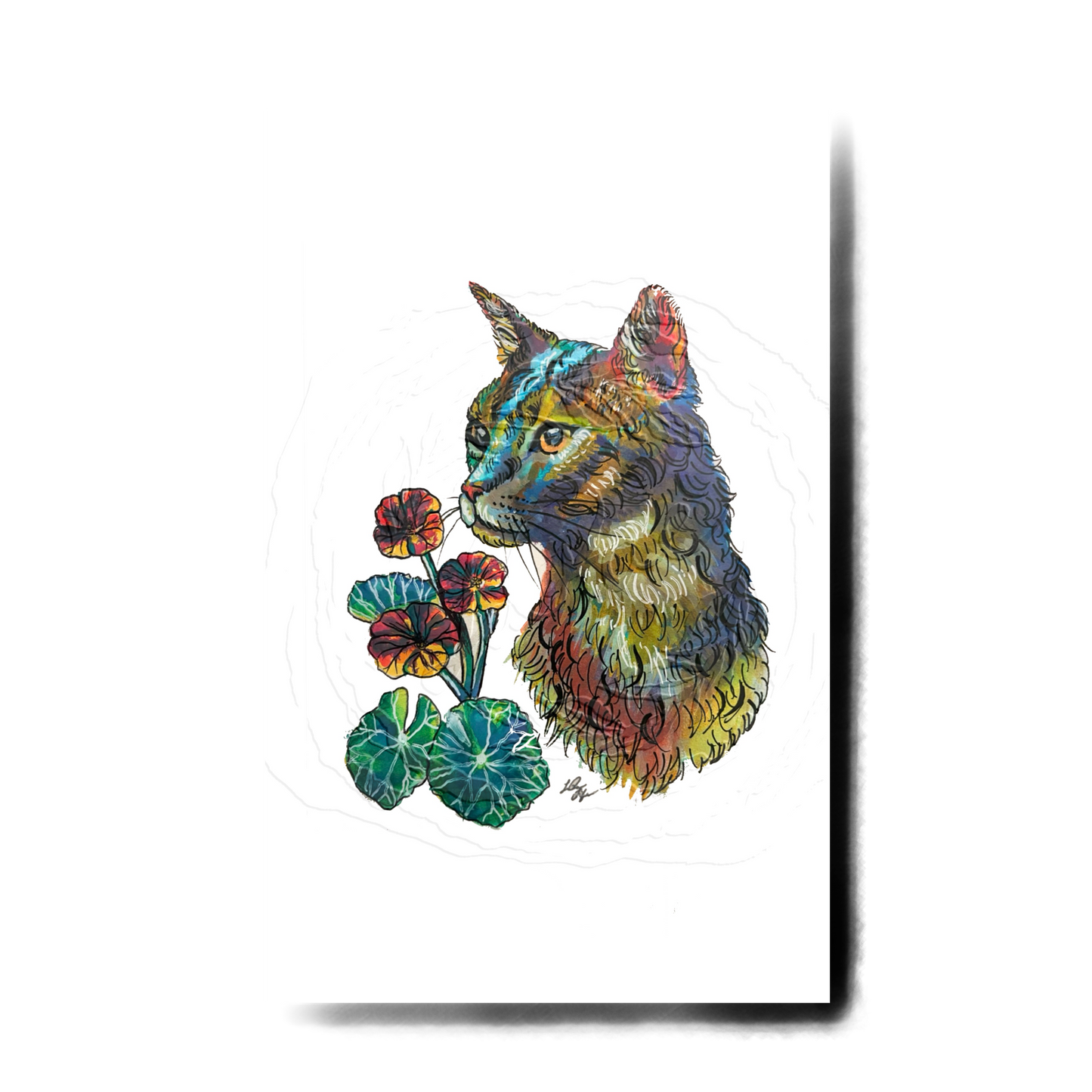 "Feline Flowers"