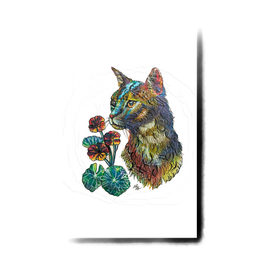 "Feline Flowers"