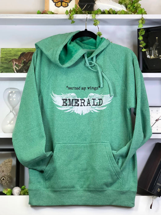 Hoodie - Emerald Artistry Merch