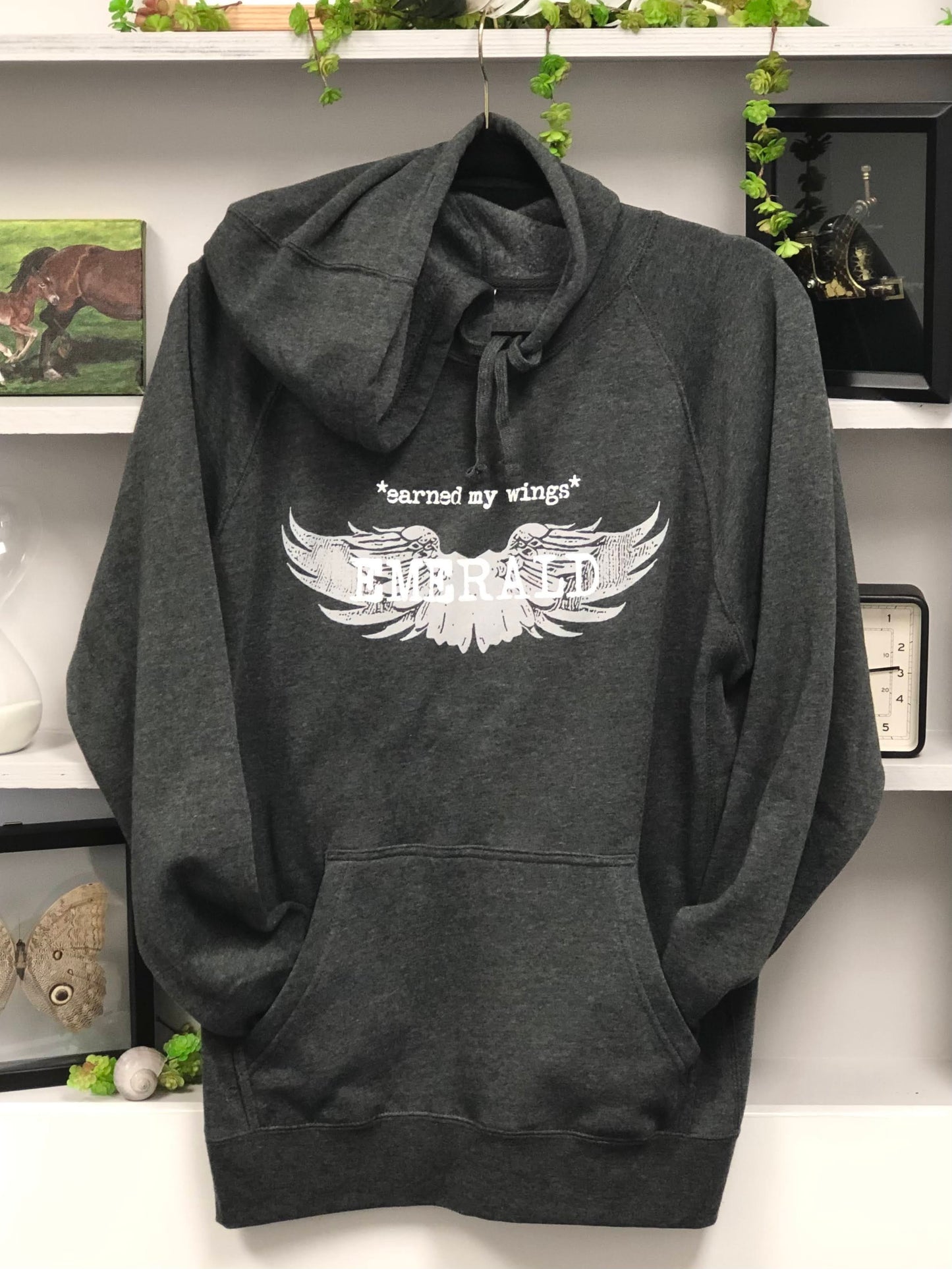 Hoodie - Emerald Artistry Merch